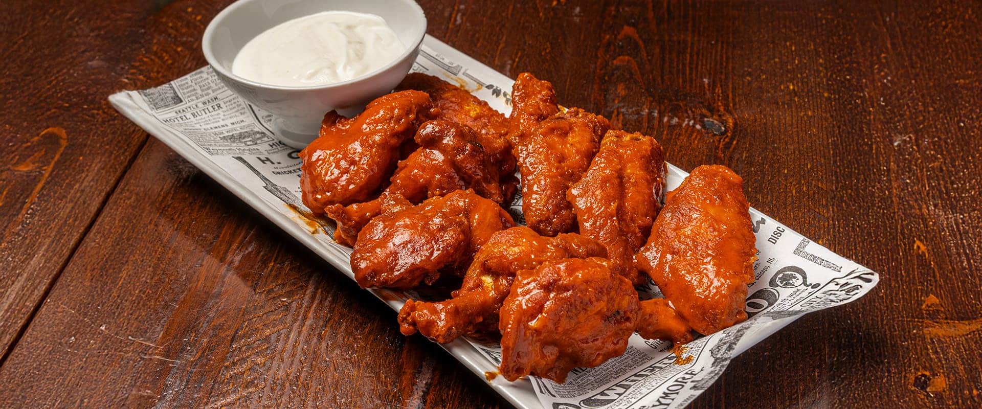 buffalo wings del Ginlab