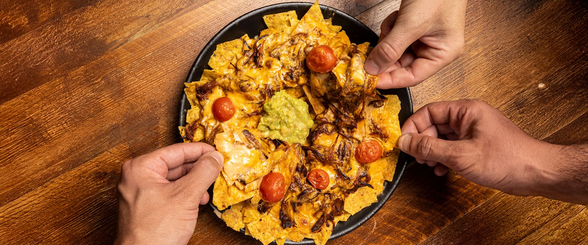 nachos rabudos del Ginlab de Boiro