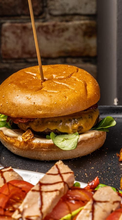 burguer de Buey del capricho en el Ginlab