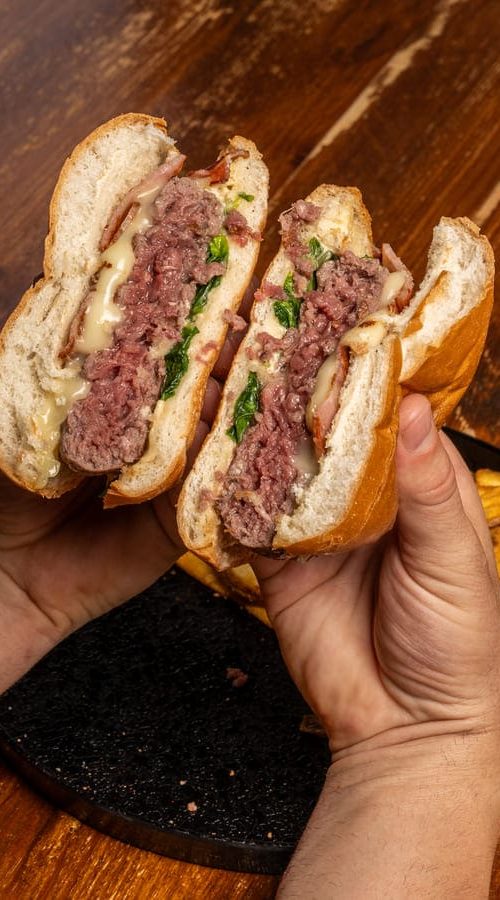 carnes premium para las hamburguesas del Ginlab