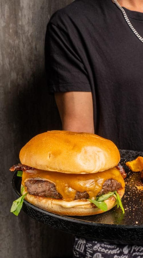 Burguer de Buey del Ginlab