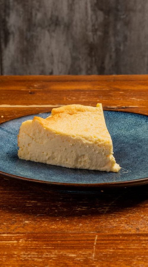 tarta de queso estilo LA VIÑA del Ginlab